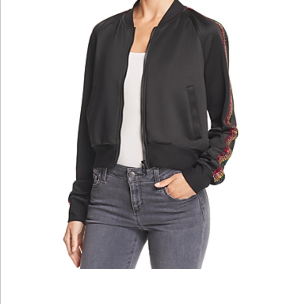 Neiman Marcus Pam & Gela rainbow running jacket